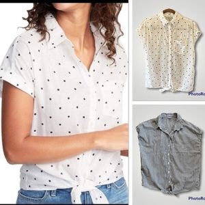 Lot of 2 Old Navy Button Down shirts